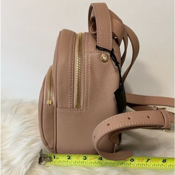 Furla Frida Mini backpack in Moonstone ( pale pink) with Rose Gold hardware New - Picture 6 of 12